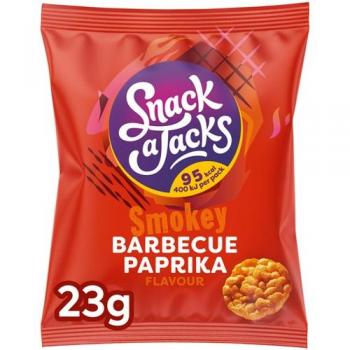 SnackJack Rice Crackers Barbecue Paprika 23g