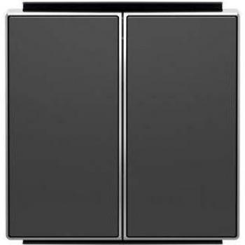 Tecla Doble Niessen 8511 Negro Soft