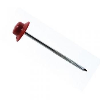 ONDULINE Chiodi a testa plastica per legno. Lunghezza 60mm - Colore nero - blister da 50 pz