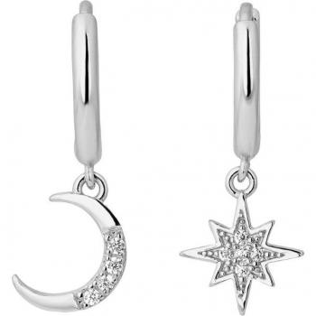 Pendientes Asimétricos de Plata de Ley 925 - Eternity