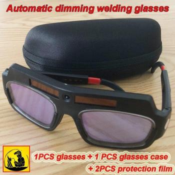 TX-012 Automatic Dimming Welding Glasses with Case and Films