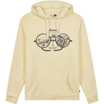 Felpa da uomo Picture Glasses Beige