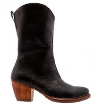 Neosens Montone Black Botas de Piel Negra con Tacón 5