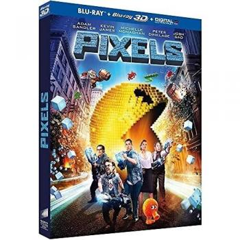 Pixels Combo Blu-ray 3D + 2D Inclus UV