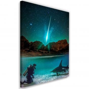 Tableau Sous-Marin 40x60