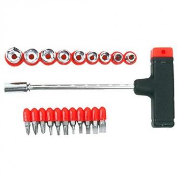 GRUPA TOPEX - Set di Cacciaviti Portainserti e Bussole 22 pz
