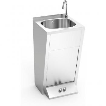 Fricosmos Lavamanos Pedestal Doble Agua Fría/Caliente 450x450x850