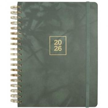 Agenda B5 Anual 2026 con Goma Elástica