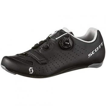 Schwarze Scott Herren Road Comp Boa Fahrradschuhe in Größe 41