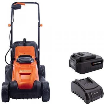 Yard Force LM C32A Tagliaerba a Spinta con Batteria – Arancione
