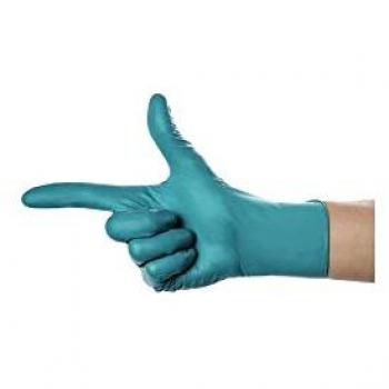 M : Gant jetable SolidSafety ChemN Spécial vert nitrile en catégorie M