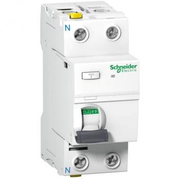 FI‑Schutzschalter Schneider Electric A9Z31263 – 63 A, 0,03 A, 240 V