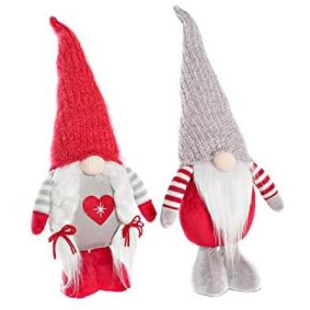 Statua di Gnomo Festivo DKD Home Decor 20x9x50cm