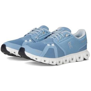 On Kvinner Cloud 6 Hvit Chambray