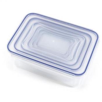 Contenitore Kit da 6 pp – Silicone Trasparente Blu (14943)