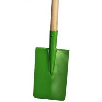 Siena Garden Kinder‑Spaten – 12 cm breit, Holzstiel 75 cm, farblich sortiert