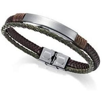Pulsera Viceroy Heat 15037P01011 Piel y Acero