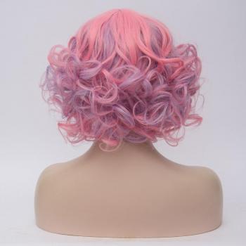 Cosplay Bob Perücke mit Locken für Frauen
