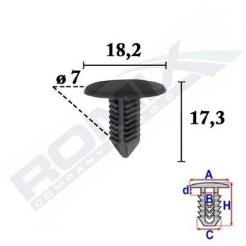 Morsetto per Tappezzeria ROMIX C70357
