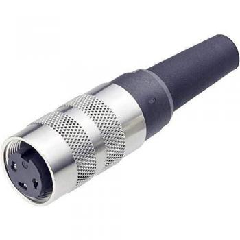 Binder Miniature Round Plug Connector 6-Pin 5A