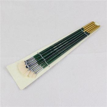 Artist Fan Brush Set - 6 Sizes for Oil Painting