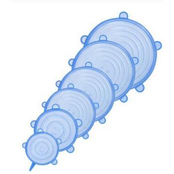 Silicone Bowl Covers - 6 Pack