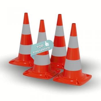 HAGO Warnkegel Pylon Hütchen (4er Pack)