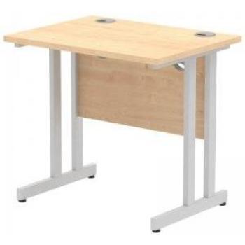 Slimline Impulse 800mm Office Desk with Cantilever Legs