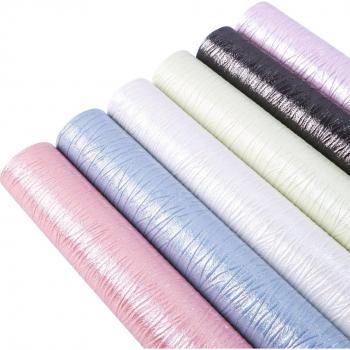 20x34cm Solid Color Bump Texture Vinyl Faux Leather Craft Sheet