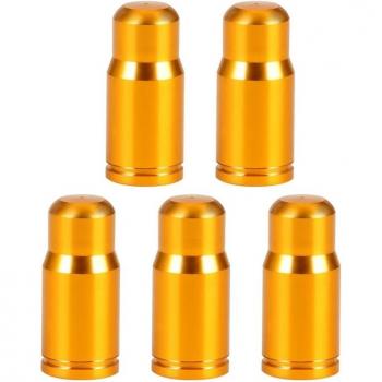 Bicycle Valve Dust Caps - Schrader Presta Covers, 5 Pieces