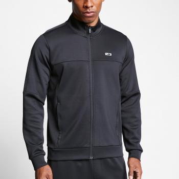 Felpa con zip per uomo 23B-1109 L nera
