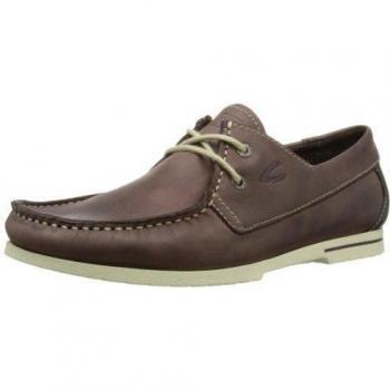 Camel Active Nassau 11 - Náuticos para hombre, color marrón oscuro, talla 43 EU