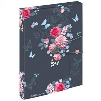 Sammelbox DIN A4 Herlitz Ladylike Flowers