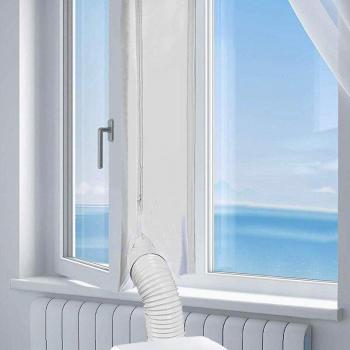 Placa de Sellado con Cremallera para Ventanas