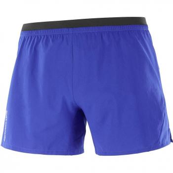 Shorts da corsa Salomon Cross 5 blu elettrico - XL