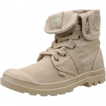 Palladium Us Baggy W F, Sneaker alta donna, Beige