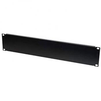 Pannello di Blocco 19 2U Nero