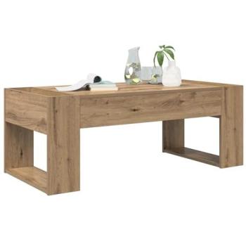 VidaXL Artisan Oak Coffee Table – 110 x 50 x 41 cm (Engineered Wood)