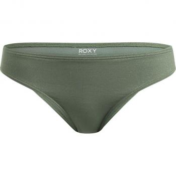 Braga bikini Roxy Shiny Wave Hipster verde kaki donna - XL