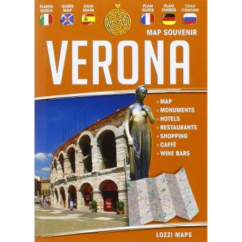 Verona map souvenir. Mappa e guida. Ediz. multilingue