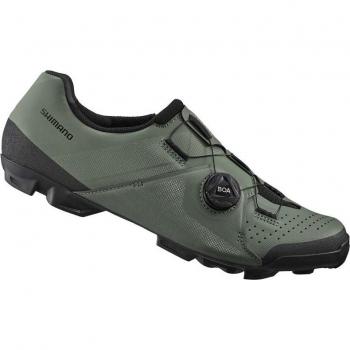 Shimano SH‑XC300 VTT vert olive – taille 48