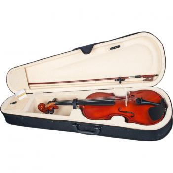 Violon étudiant 1/8 en tilleul avec étui et archet