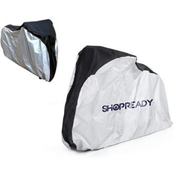 Shopready XL 200*70*110cm Funda para Bicicleta 190T Cubierta Impermeable de Bicicleta Impermeable Anti UV para Bici cubre-bicicleta Protector contra Lluvia y Polvo para Bicicleta