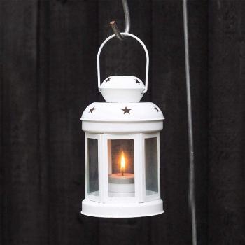 Antique Metal Wall-Hanging Tea Light Candelabra