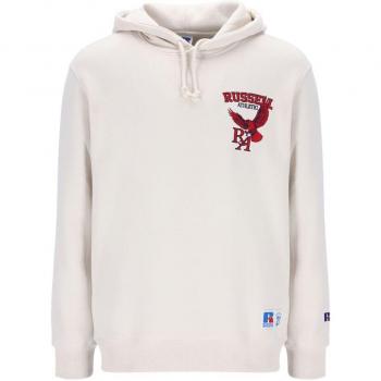Sudadera con Capucha Hombre Russell Athletic Barry Blanco