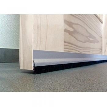 Burlete de Aluminio con Labio para Puerta