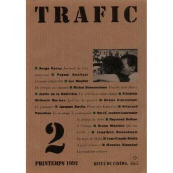 Trafic N° 2, Printemps 1992