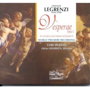 Legrenzi: Vesperae Op. 1 - In Laudem Sanctissimi Sacramenti