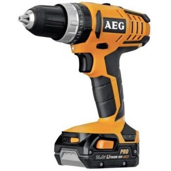 Perforadora AEG 14,4 V con 1,5 Ah y 32 Nm