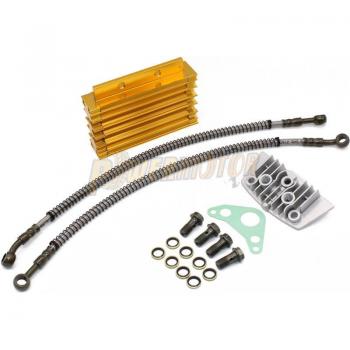 Aluminium Oil Cooler Radiator for 50CC-110CC ATV and Dirt Bikes